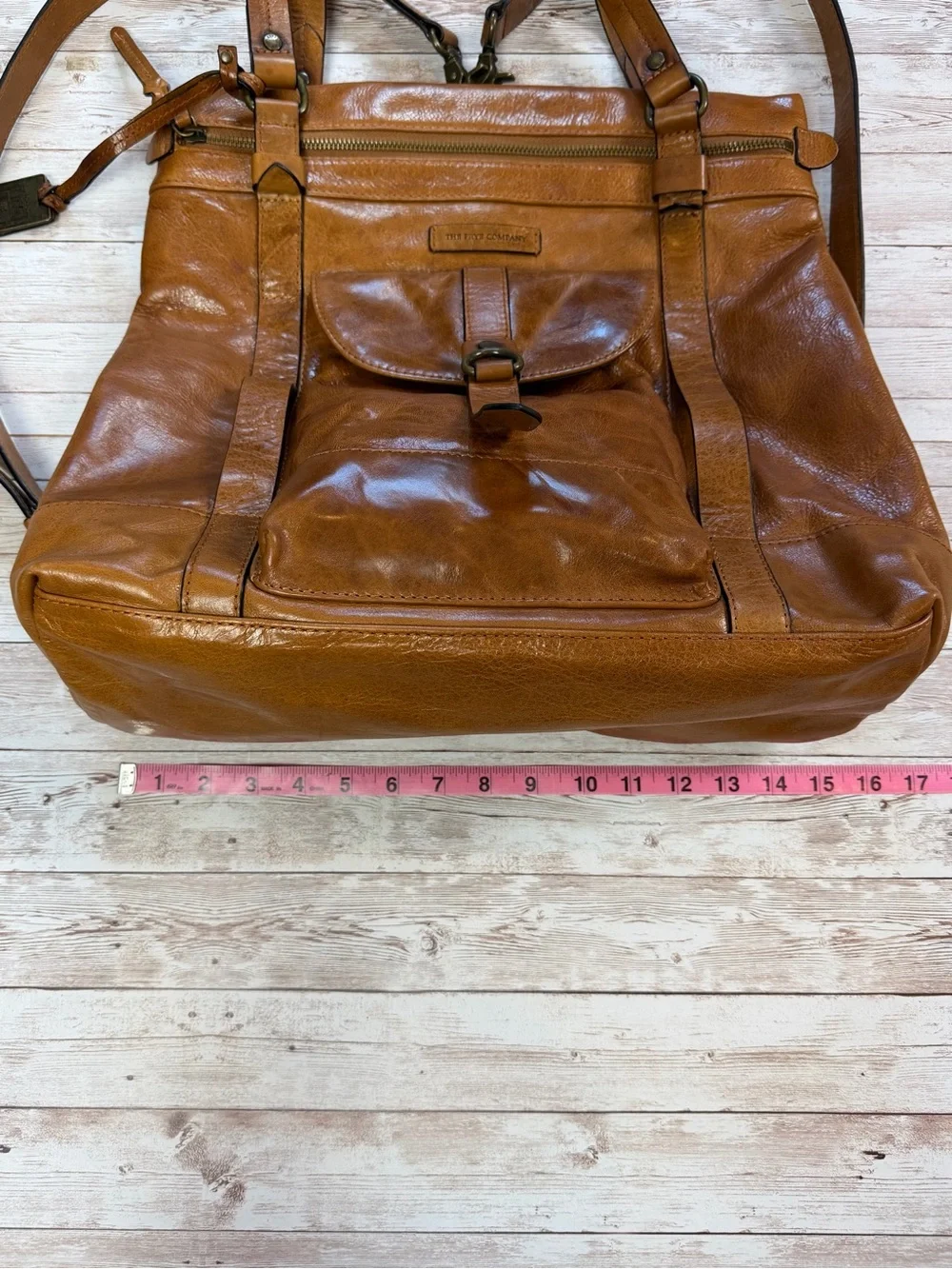 Frye made distressed